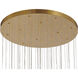 Canada LED 28 inch Antique Brass Chandelier Ceiling Light