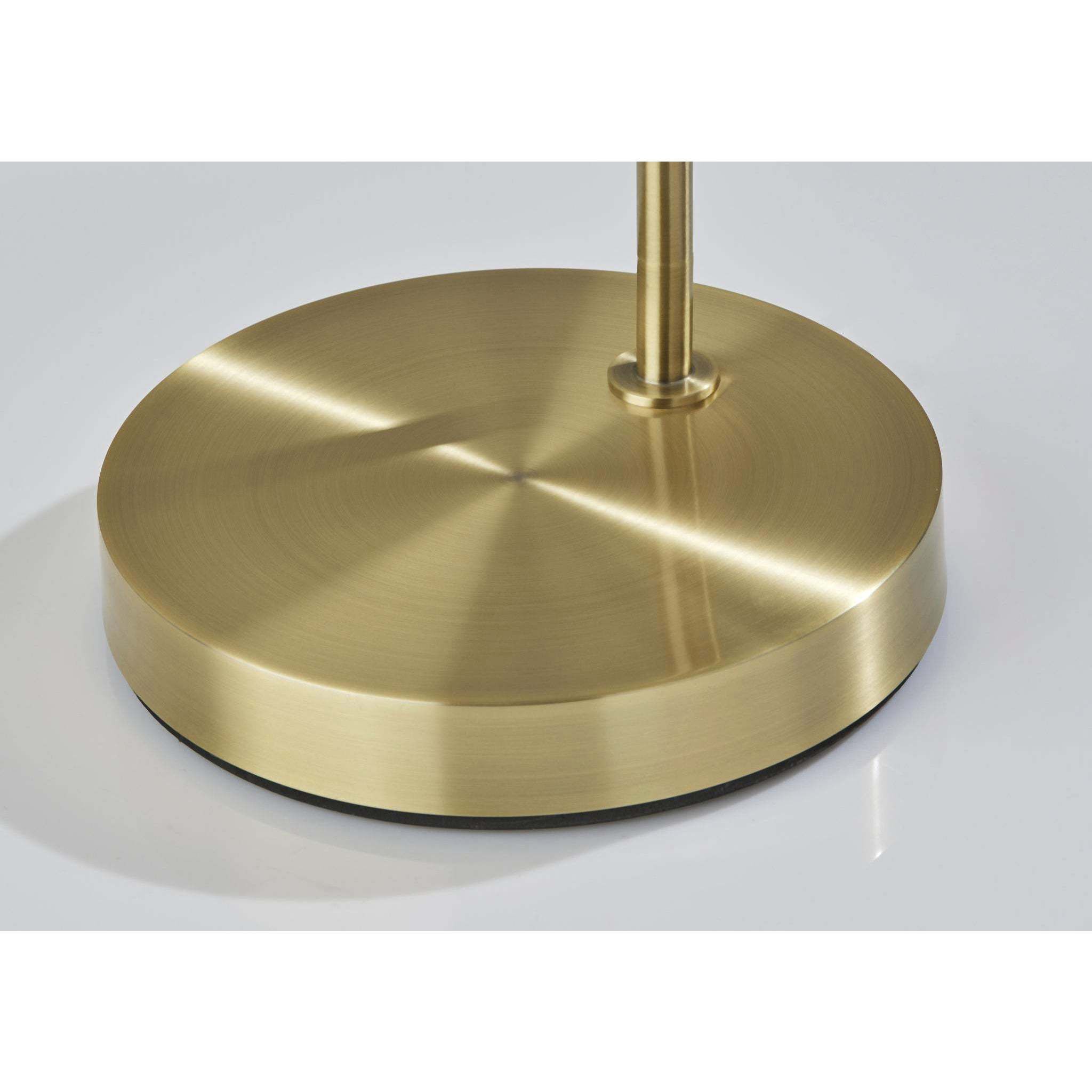 Duke 67.5 inch 100.00 watt Antique Brass Floor Lamp Portable Light