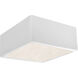 Radiance Collection LED 8.25 inch Matte White Flush-Mount Ceiling Light