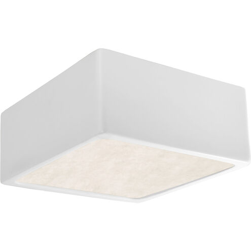 Radiance Collection LED 8.25 inch Matte White Flush-Mount Ceiling Light
