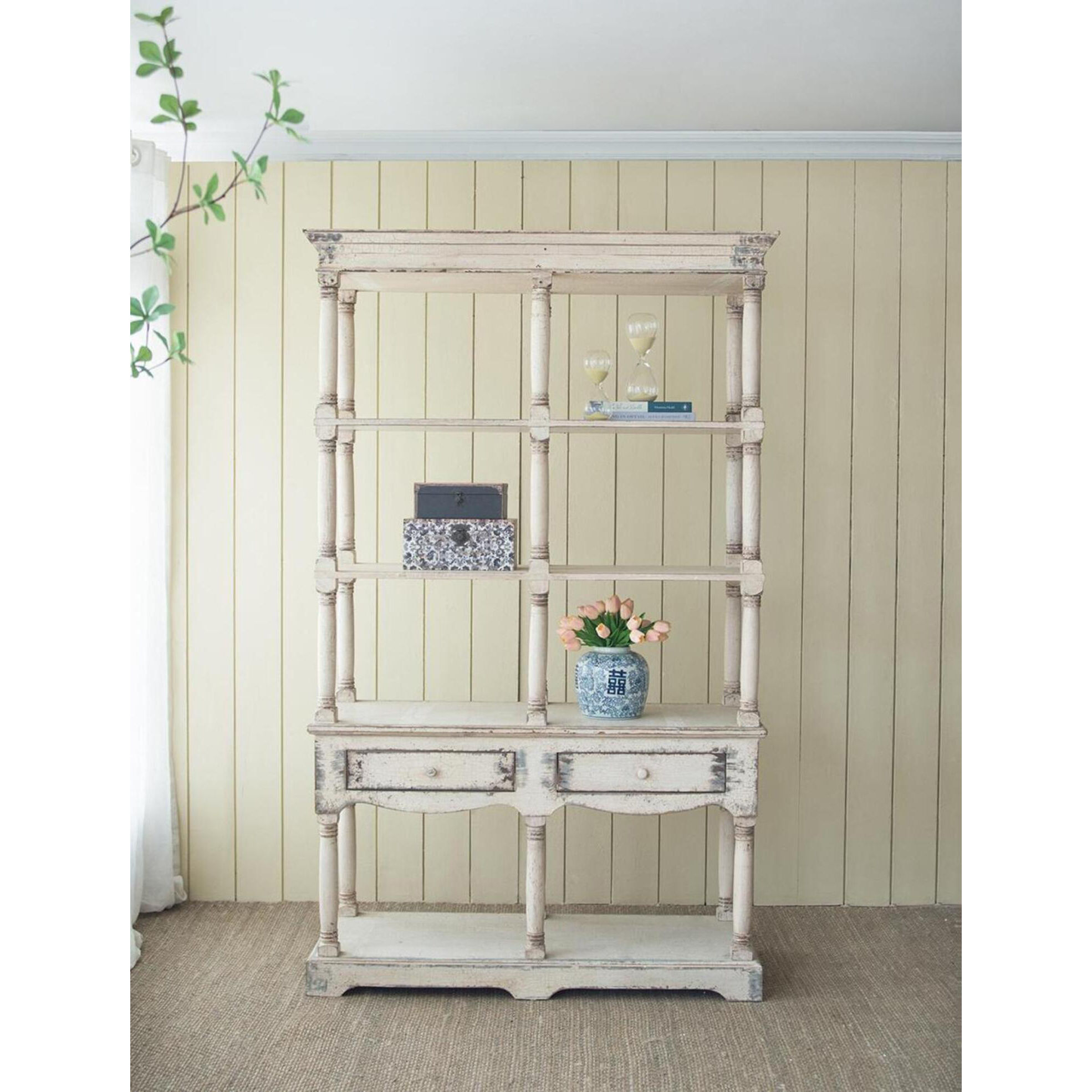 Adela White Bookcase