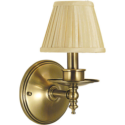 Sheraton 1 Light 5 inch Brushed Nickel Sconce Wall Light