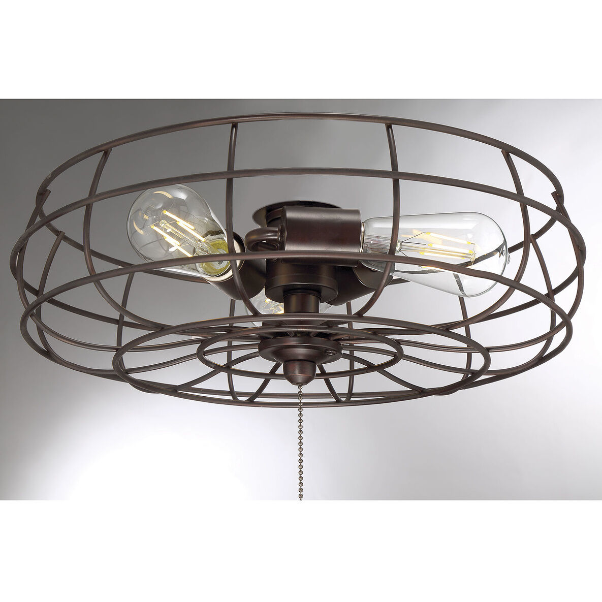 Contemporary LED Oil Rubbed Bronze Ceiling Fan Light Kit