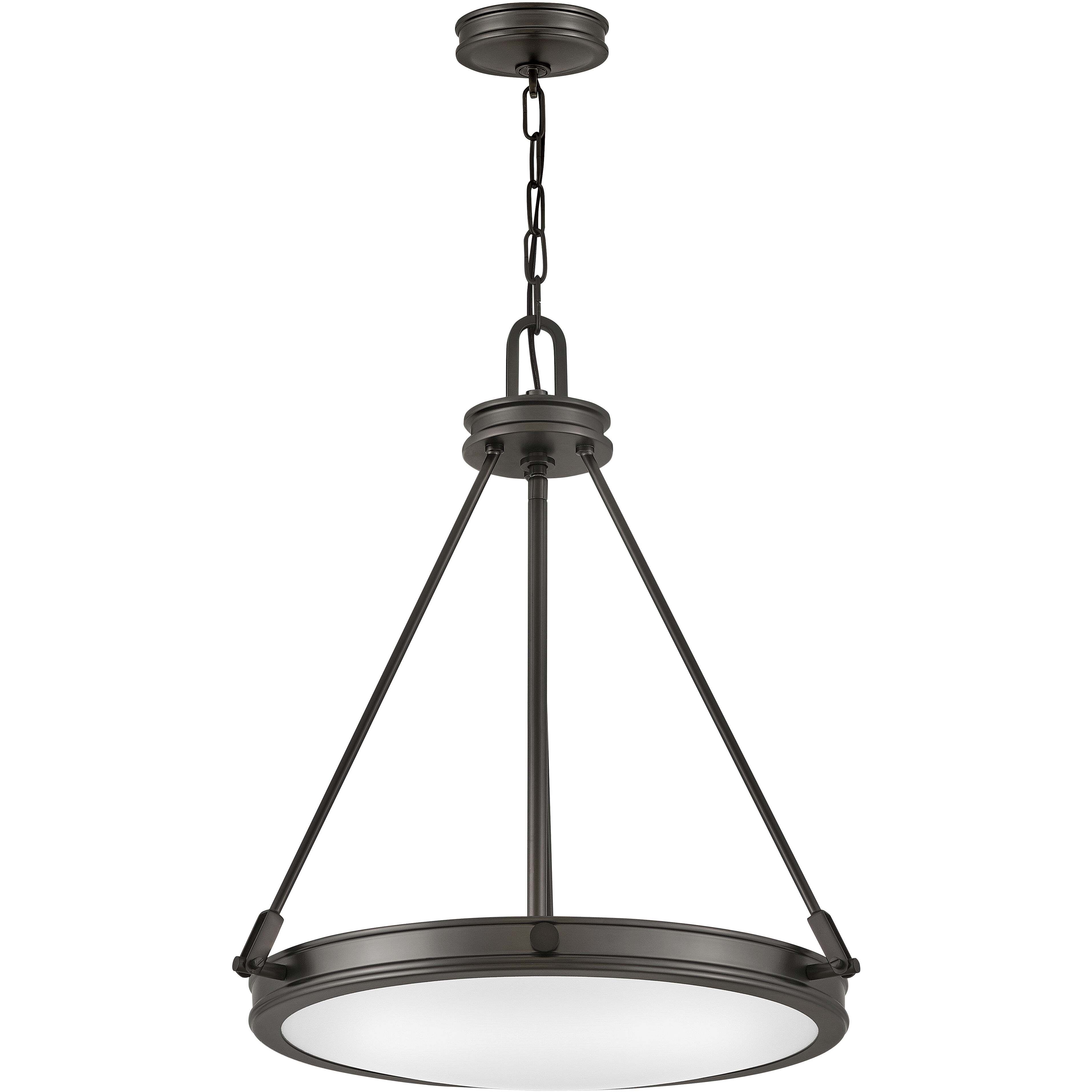 Collier 4 Light 21.5 inch Black Oxide Indoor Foyer Pendant Ceiling Light