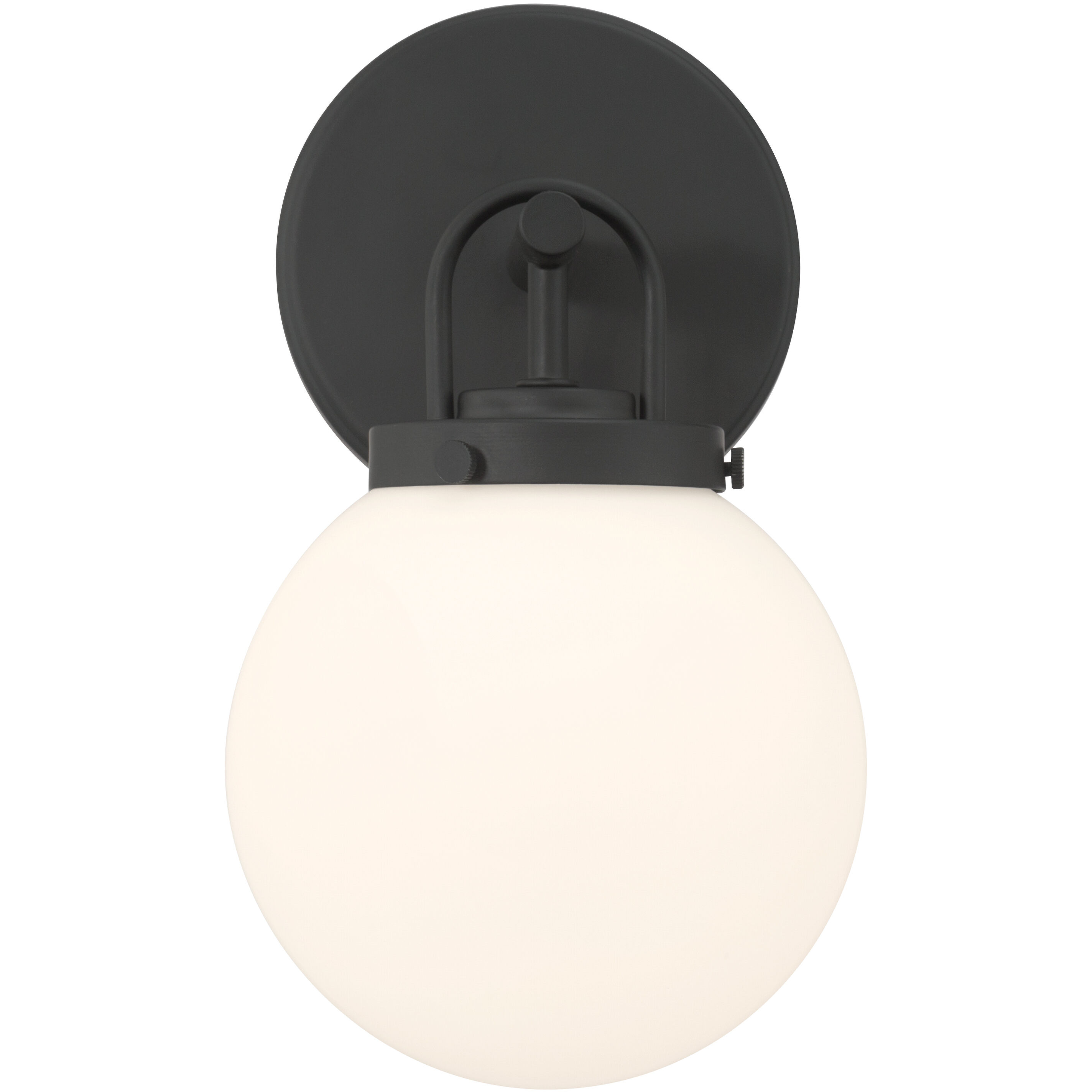 Ortesa 1 Light 6 inch Dark Matte Black Bath Sconce Wall Light