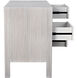 Conrad White Wash Dresser, 6 Drawer