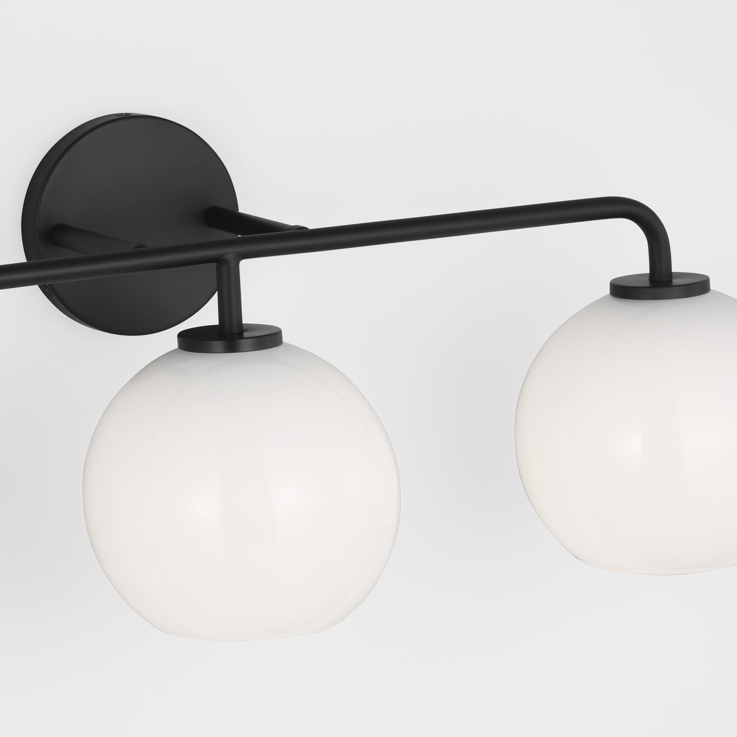 Orley 3 Light 26.5 inch Midnight Black Wall Bath Fixture Wall Light