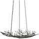 Rainforest 9 Light 34.5 inch Rustic Bronze Chandelier Ceiling Light, Small