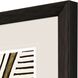 Abstract Collection Brown Framed Art