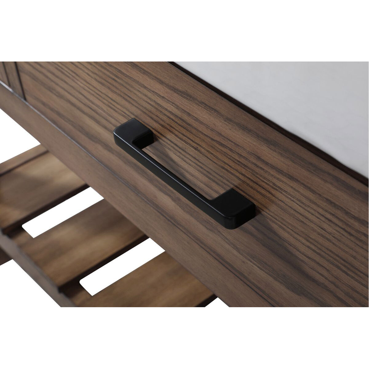 Clement 48 X 22 X 34.13 inch Driftwood Bathroom Vanity Cabinet