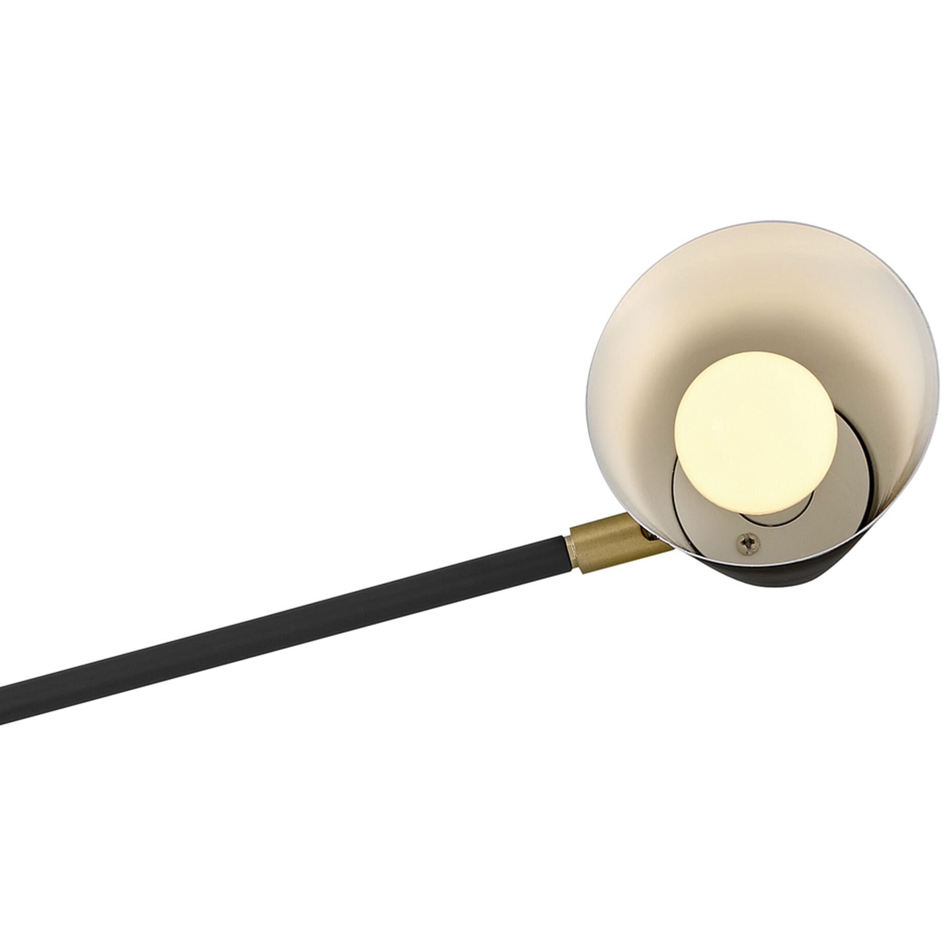 Birdie LED 30 inch Black Chandelier Ceiling Light