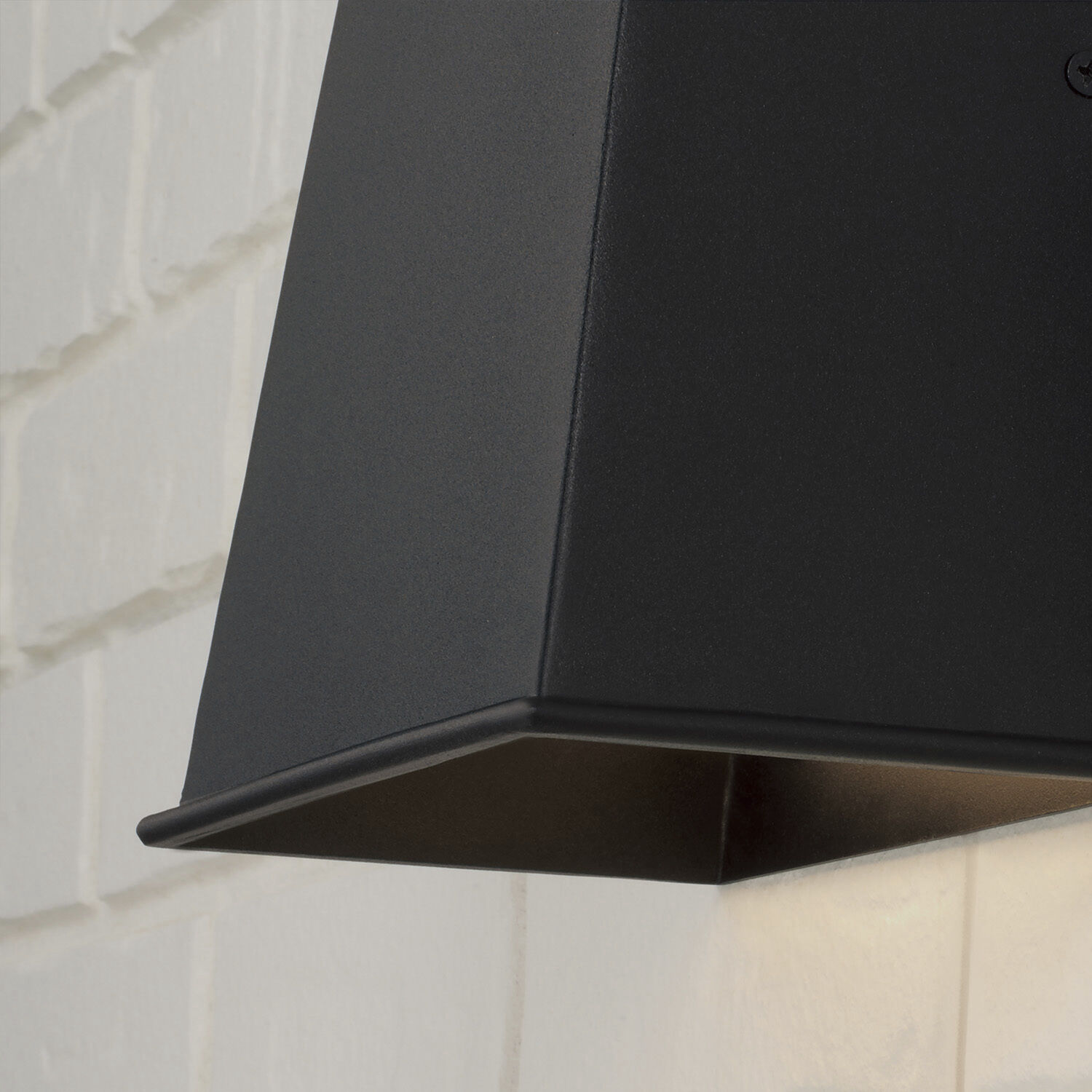 Ansel LED 7.5 inch Black Outdoor Wall Lantern