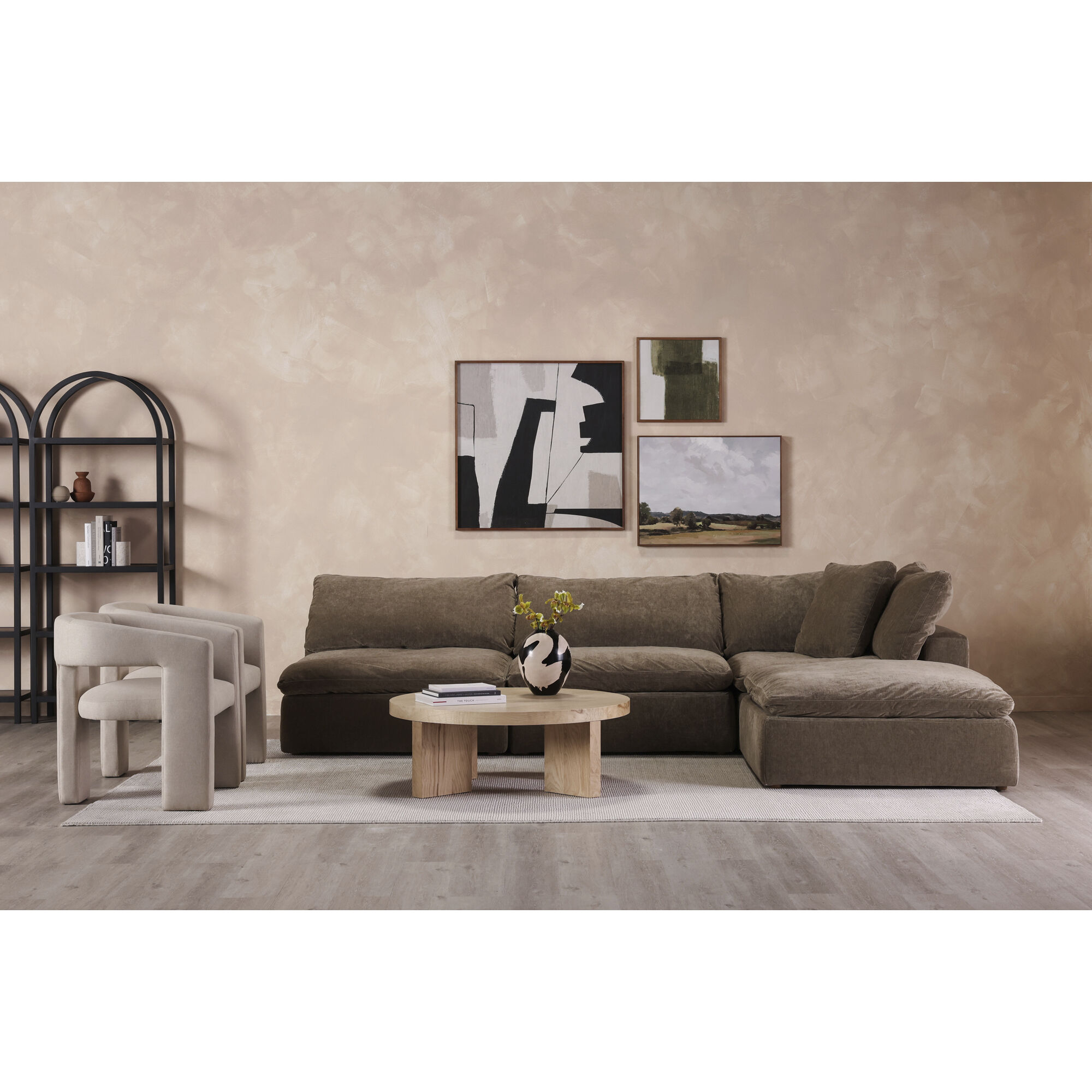 Moe's Home Collection GZ-1154-21-0 Oregon 42 X 42 inch Brown