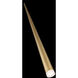 Cascade LED 1.5 inch Aged Brass Pendant Ceiling Light in Round, 28in.