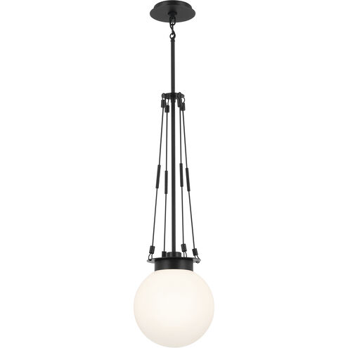 Albers LED 10.5 inch Black Pendant Ceiling Light