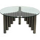 Organum 36 X 36 inch Gun Metal Coffee Table