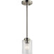 Winslow 1 Light 4.25 inch Brushed Nickel Mini Pendant Ceiling Light