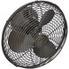 Atlas Kaye 17 inch Textured Bronze Wall/Ceiling Fan, Atlas