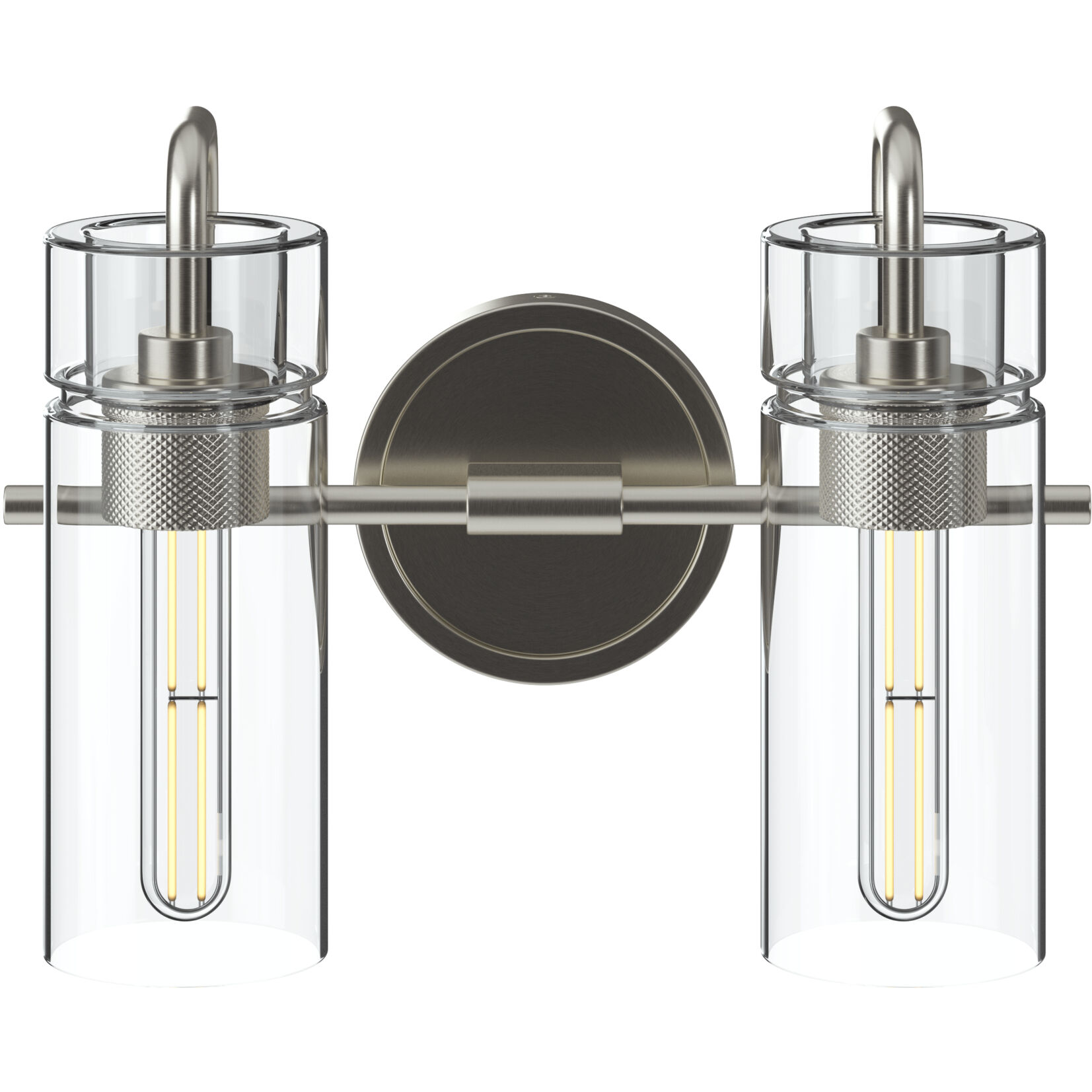 Niccol 2 Light 14 inch Brushed Nickel Vanity Light Wall Light