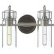 Niccol 2 Light 14 inch Brushed Nickel Vanity Light Wall Light