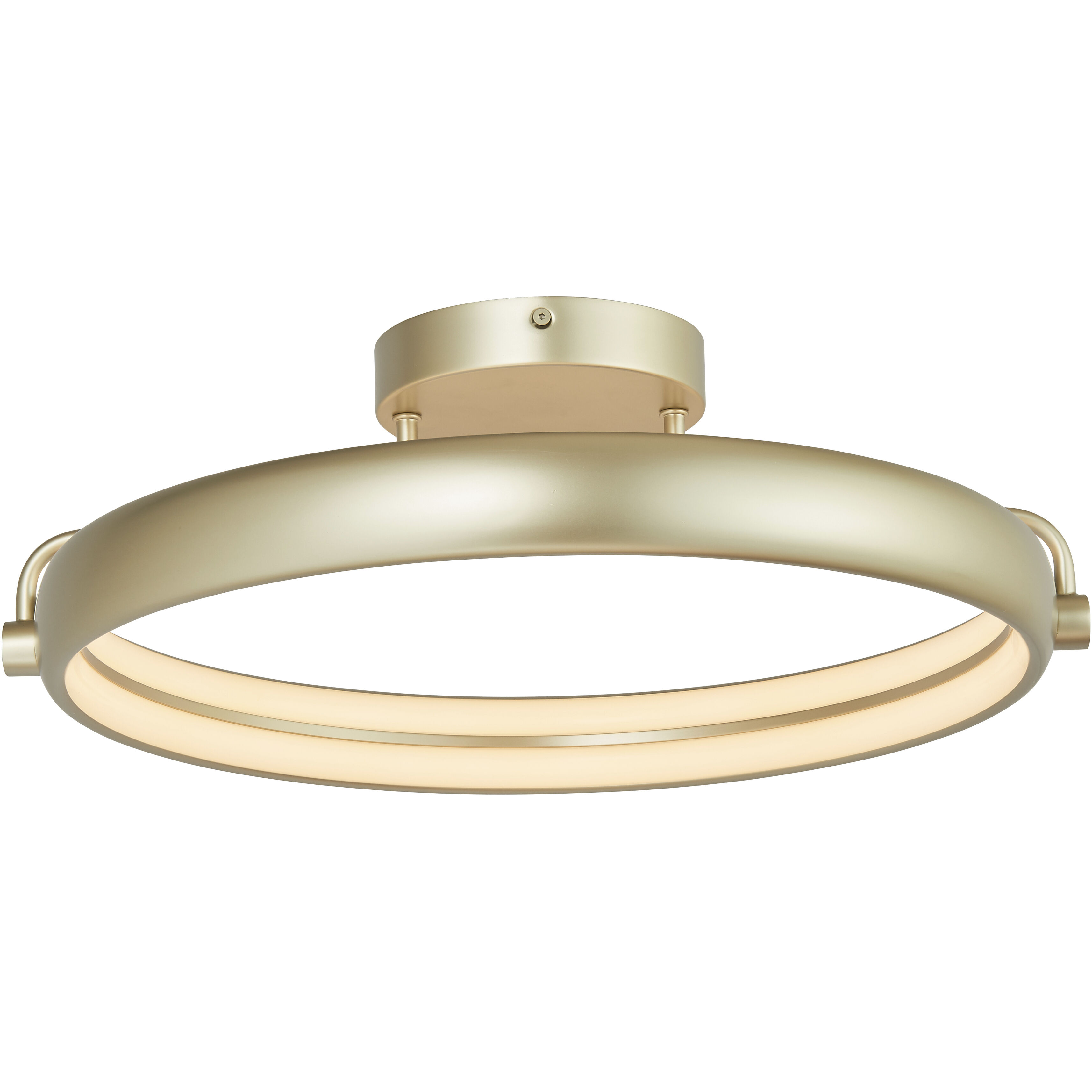 Rave LED 18 inch Titanium Silver Flush Mount Ceiling Light