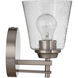 Neighborhood Drake 1 Light 6 inch Brushed Polished Nickel Wall Sconce Wall Light, Neighborhood Collection