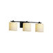 CandleAria LED 24 inch Vanity Light Wall Light in 2100 Lm LED, Dark Bronze, Cream (CandleAria), Cylinder with Melted Rim