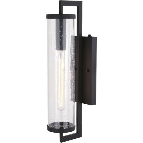 Morgan Park LED 20 inch Matte Black Outdoor Wall