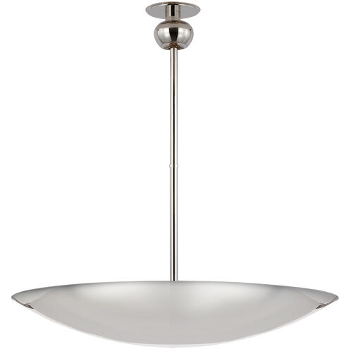 Paloma Contreras Comtesse LED 38.75 inch Polished Nickel Uplight Chandelier Ceiling Light, XL