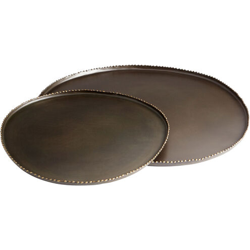 Rochester Antique Black Tray, Large