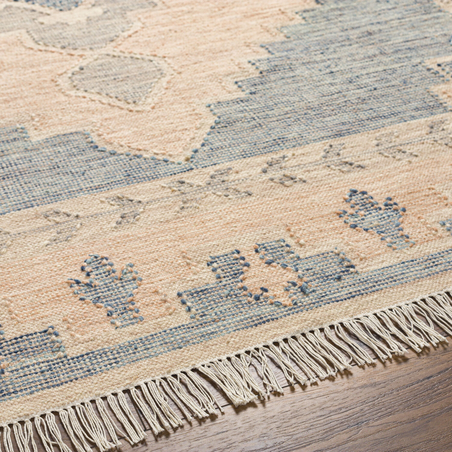 Valerie 108 X 72 inch Taupe Rug, Rectangle