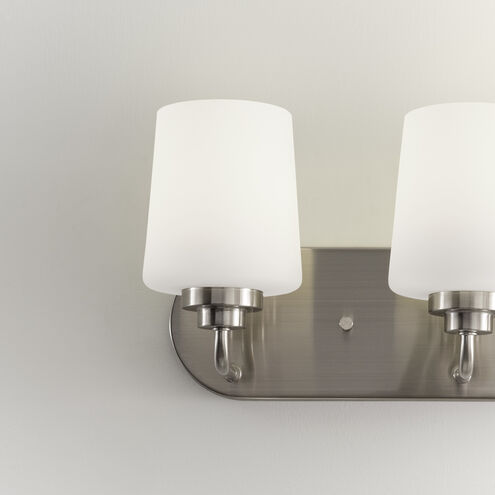Windom 4 Light 24.38 inch Brushed Nickel Wall Bath Fixture Wall Light