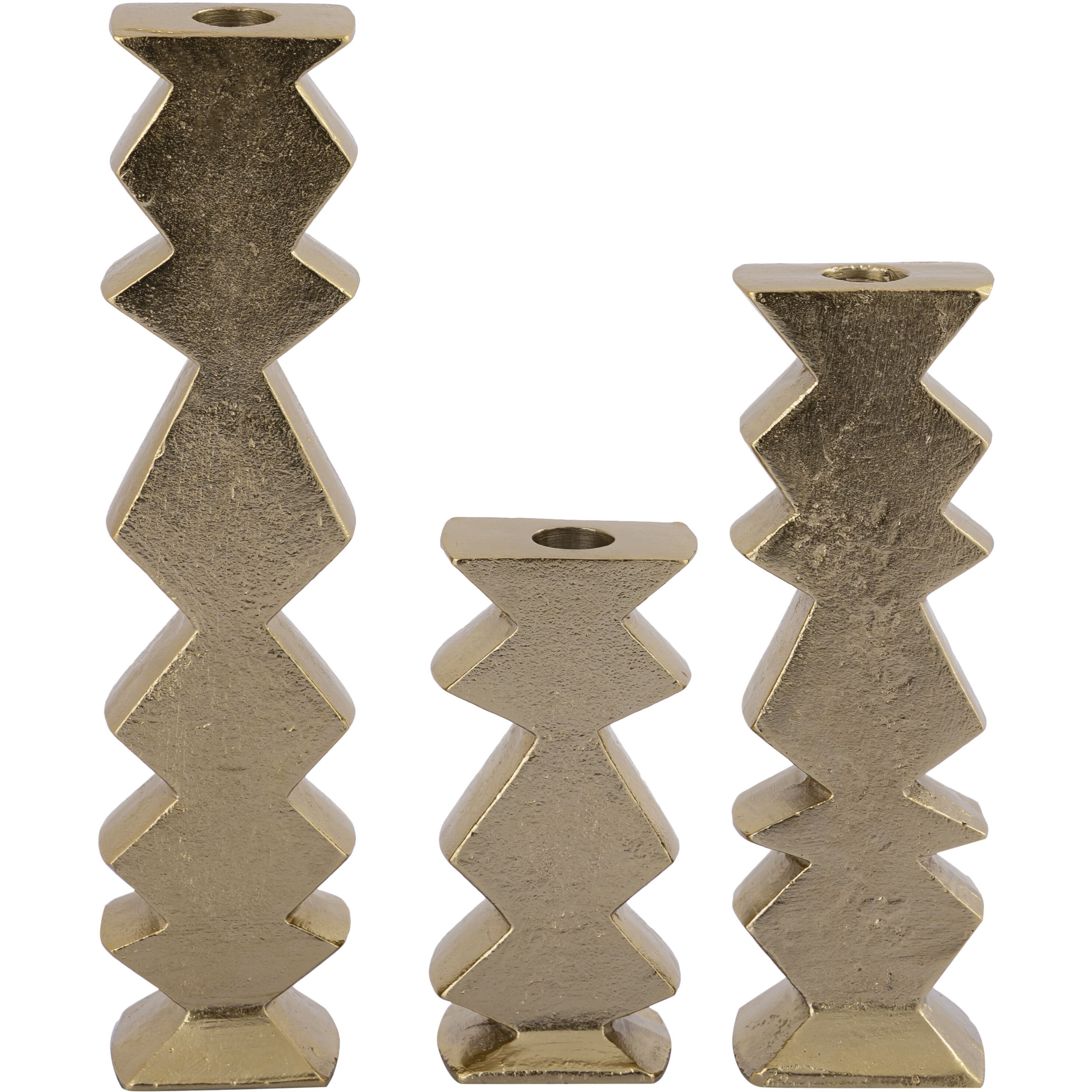 Zig Zag 12 X 2.5 inch Taper Holder, Set of 3