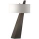 Obelisk 29 inch 100 watt Chestnut Table Lamp Portable Light