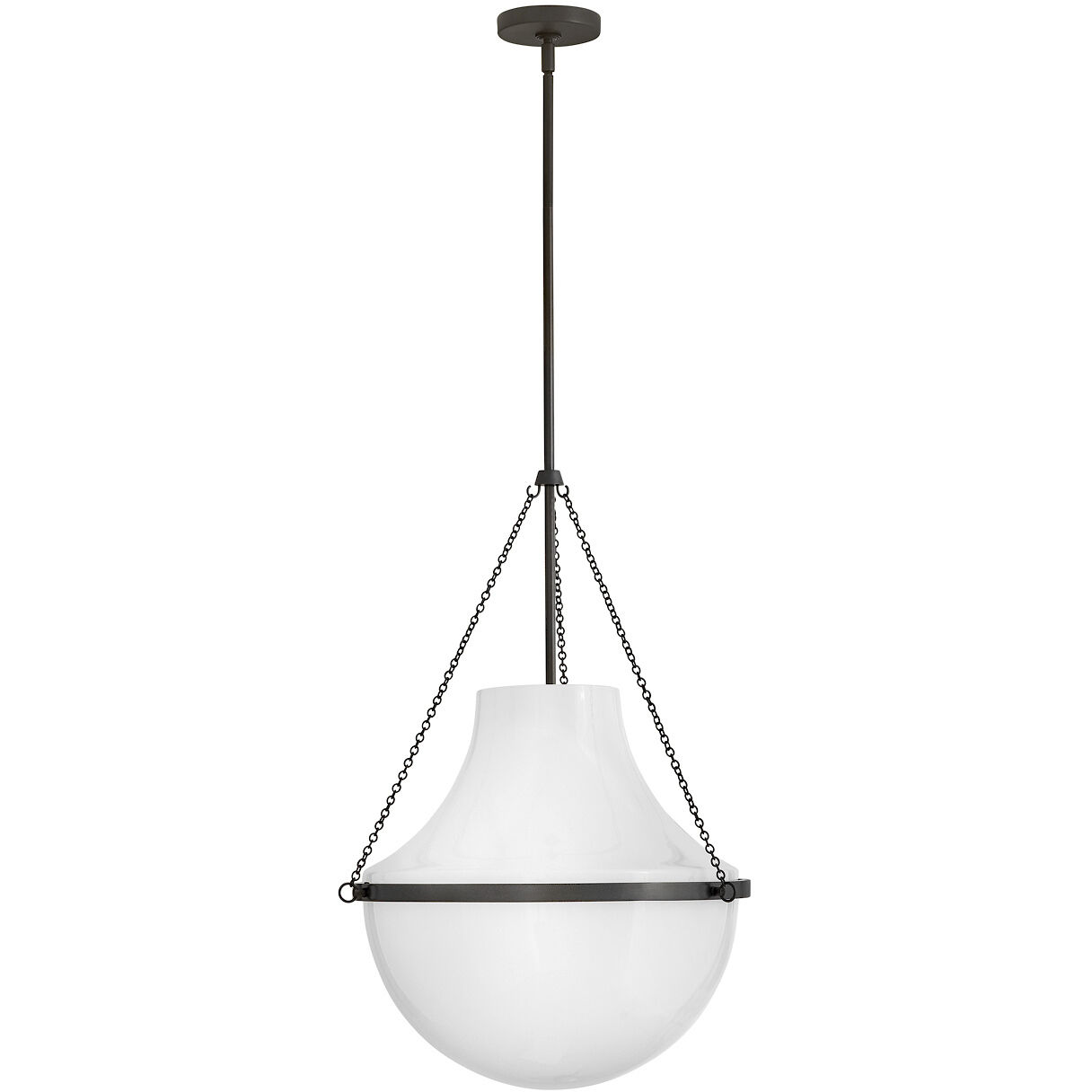 Collins 1 Light 20 inch Black Oxide Chandelier Ceiling Light