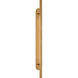 Kelly Wearstler Rousseau LED 2.5 inch Antique-Burnished Brass Bracketed Sconce Wall Light, Large