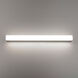 Lightstick LED 49 inch Brushed Aluminum Bath Vanity & Wall Light in 49in.