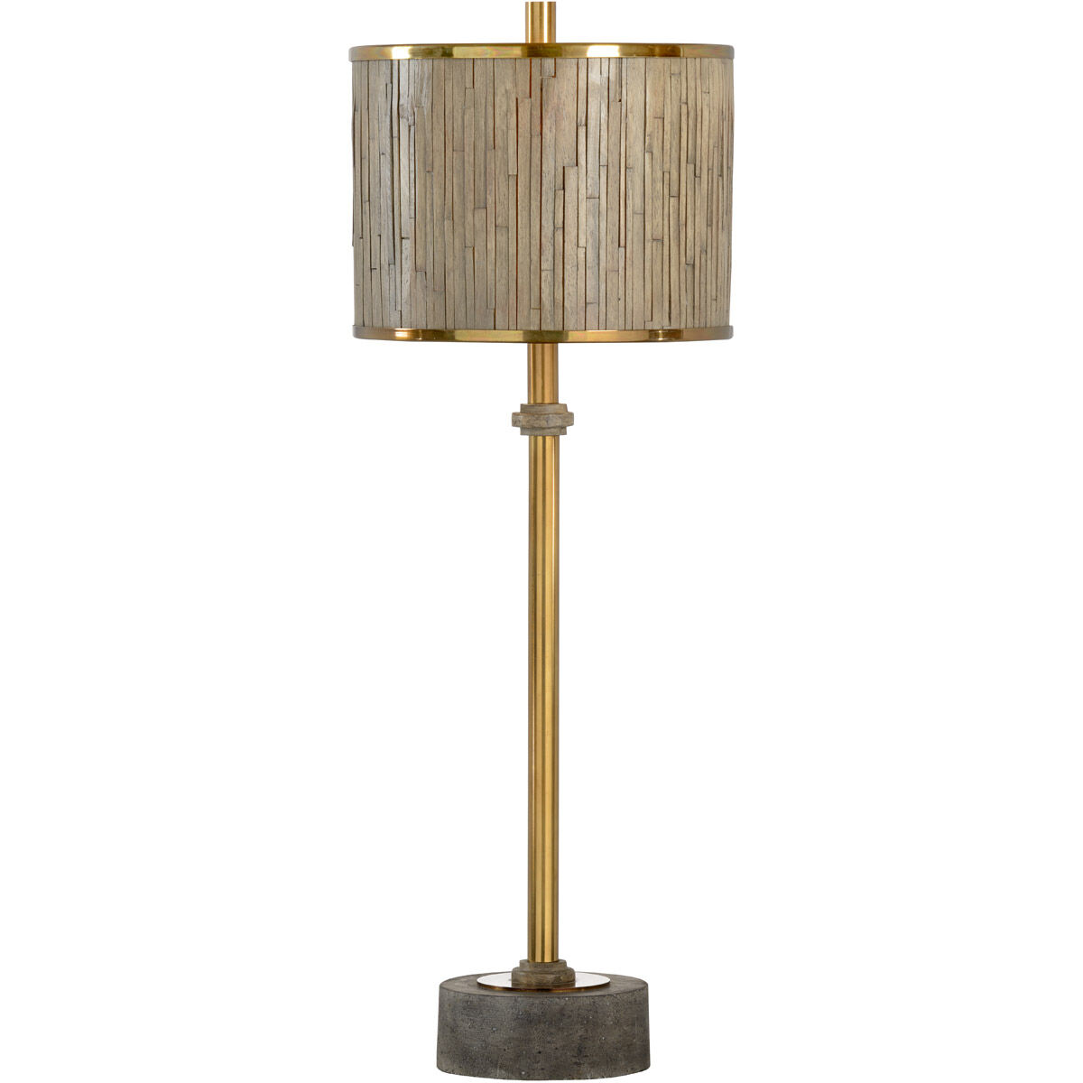 Wildwood 21745 Bob Timberlake 33 inch 100 watt Antique Brass Table