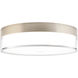 Twist-N-Lite LED 9 inch Brushed Nickel Flush Mount Ceiling Light, WAC Limited