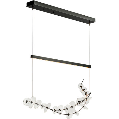 Lily LED 41.1 inch Ink and Aqualite Glass Pendant Ceiling Light