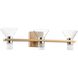 Blake LED 25.5 inch Champagne Gold and Polished Nickel Vanity Light Wall Light