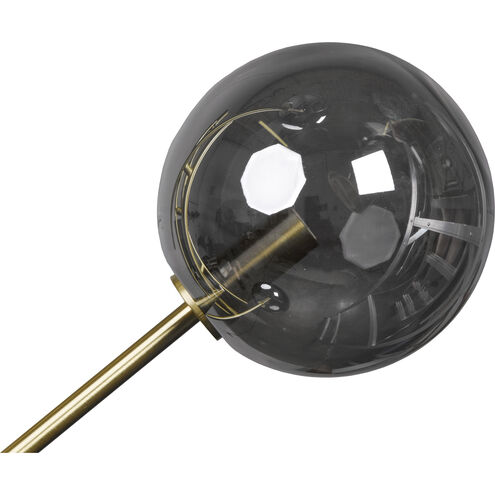 Laylani 6 Light 28.5 inch Satin Brass Pendant Ceiling Light