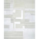 Jaylin 120 X 96 inch Off-White / Light Silver Handmade Rug in 8 x 10