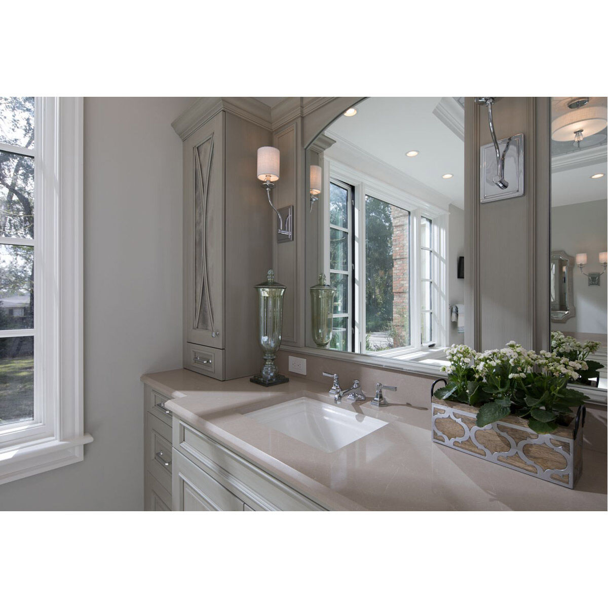 Bonita 1 Light 5 inch Polished Chrome Wall Sconce Wall Light, Design Series