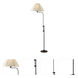 Pharmacy 57 inch 150 watt Dark Bronze Floor Lamp Portable Light, Adjustable Pole