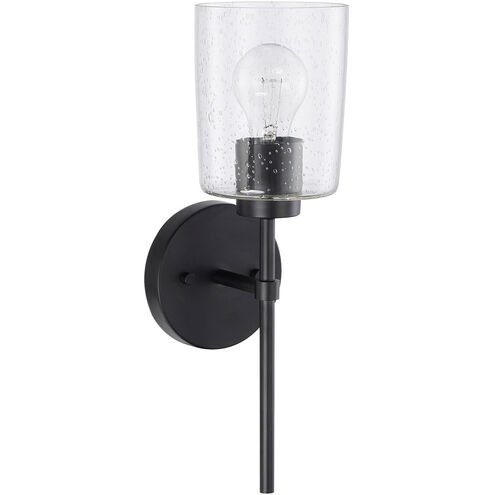 Greyson 1 Light 5 inch Matte Black Sconce Wall Light