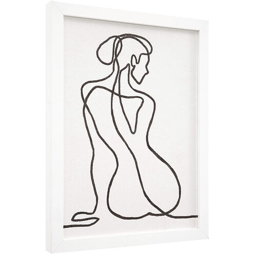 Priyanka White/Multiple Wall Art, 7 Piece