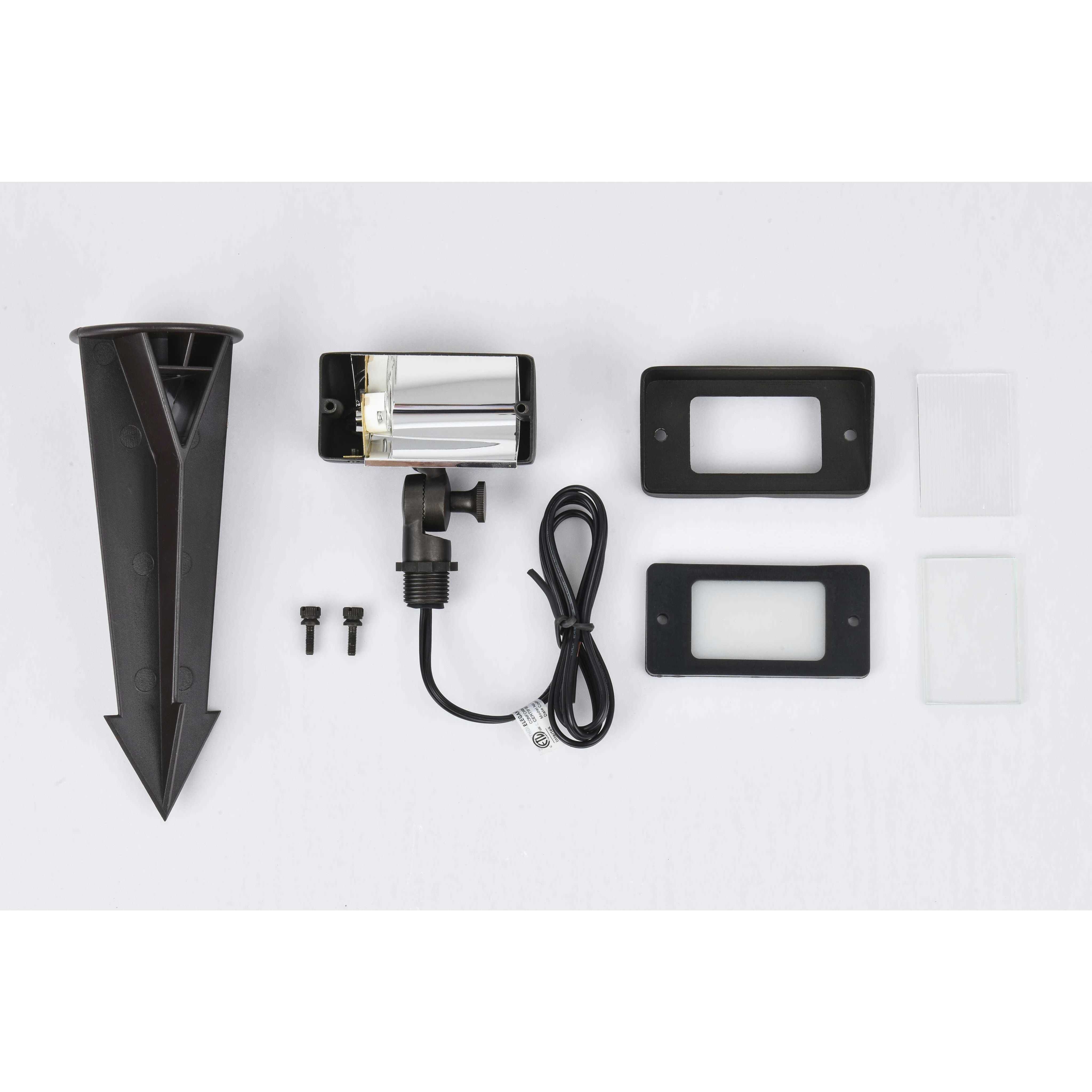 Aera 12 35.00 watt Dark Bronze Outdoor Landscape Flood Light