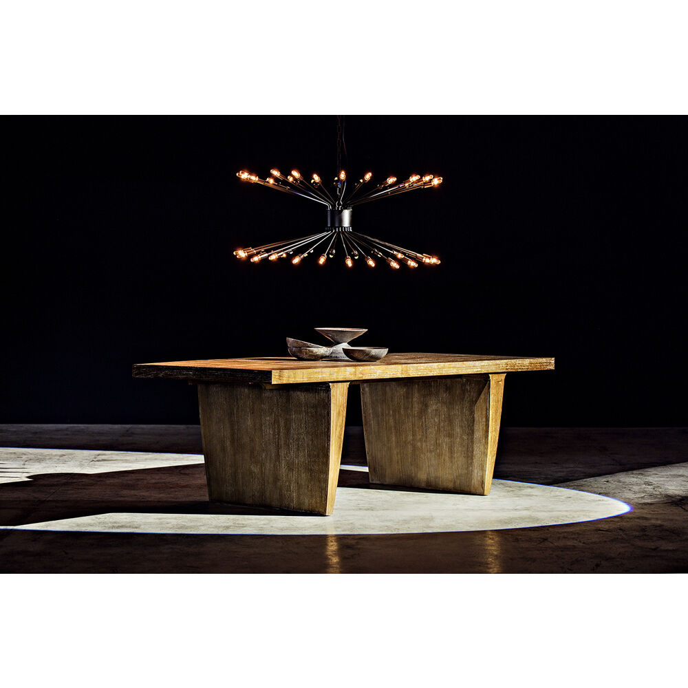 Lampberto 48 Light 45 inch Matte Black Chandelier Ceiling Light