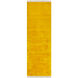Evergreen 96 X 30 inch Tangerine/Amber Handmade Rug in 2.5 x 8